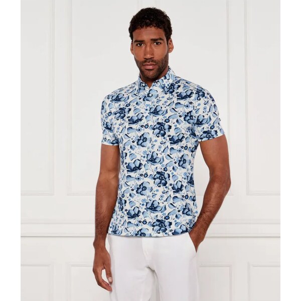 Stenströms Polo tričko | Slim Fit | stretch pique 63343998