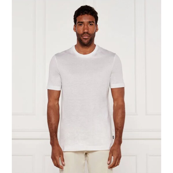 BOSS BLACK Tričko H-Thompson 28 | Regular Fit | s prímesou ľanu 63335824