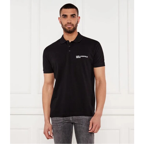 Karl Lagerfeld Jeans Polo tričko | Regular Fit | pique 63321510