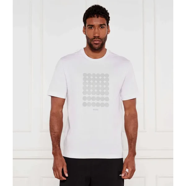 BOSS GREEN Tričko Print Striped C | Relaxed fit 63303796