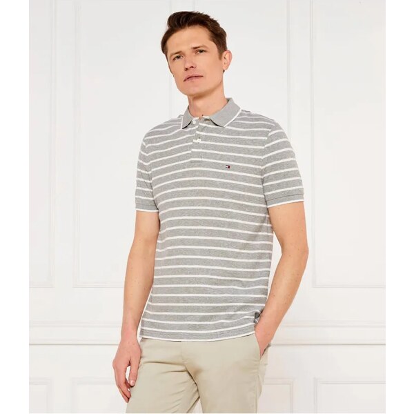 Tommy Hilfiger Polo tričko | Regular Fit | s prímesou ľanu 63213766