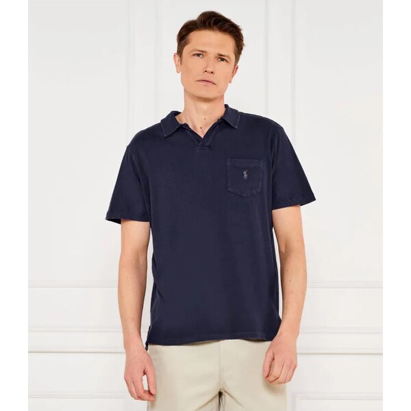 POLO RALPH LAUREN Polo tričko | Regular Fit | s prímesou ľanu 63213675