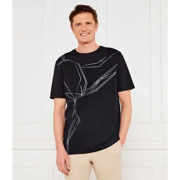 BOSS GREEN Tričko Tee Beetle | Regular Fit | stretch 63193757