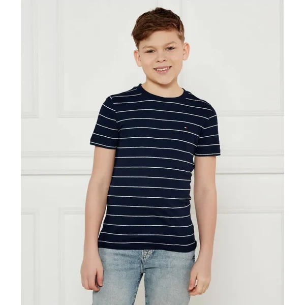 Tommy Hilfiger Tričko | Regular Fit | s prímesou ľanu 63109457