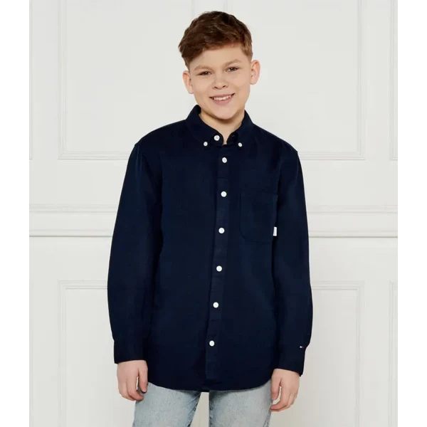 Tommy Hilfiger Ľanová košeľa | Regular Fit 63109458