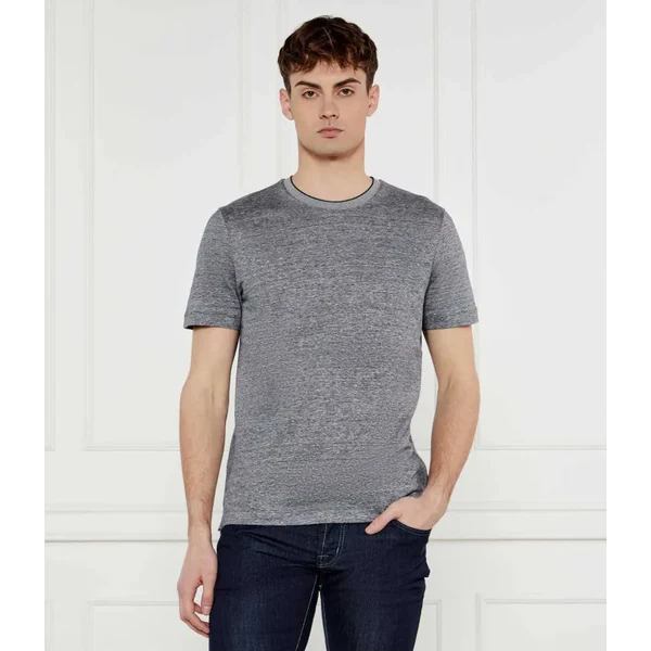 BOSS BLACK Tričko H-Thompson 28 | Regular Fit | s prímesou ľanu 63037044