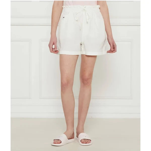 Tommy Jeans Šortky | Regular Fit | s prímesou ľanu 62976030