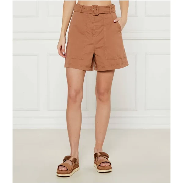 Weekend MaxMara Šortky CIRINO | Relaxed fit | s prímesou ľanu 62907498