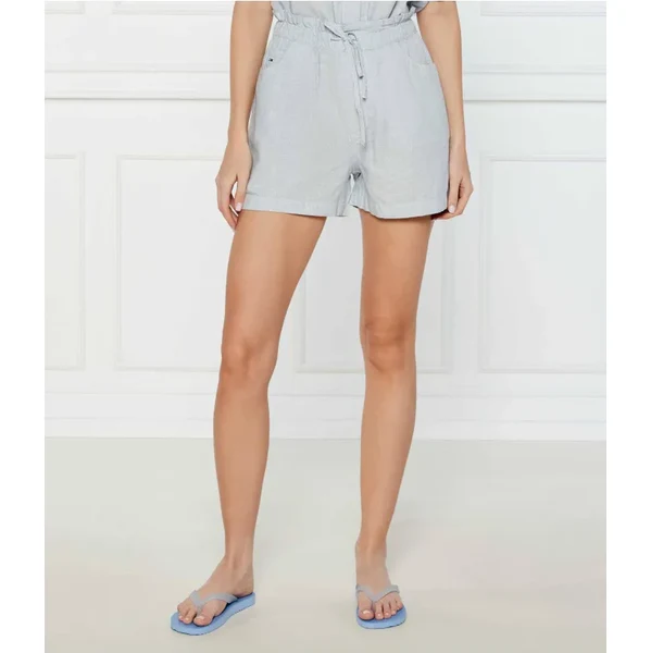 Tommy Jeans Šortky | Regular Fit | s prímesou ľanu 62873476