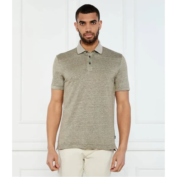 BOSS BLACK Polo tričko H-Press 28 | Regular Fit | s prímesou ľanu 62752971