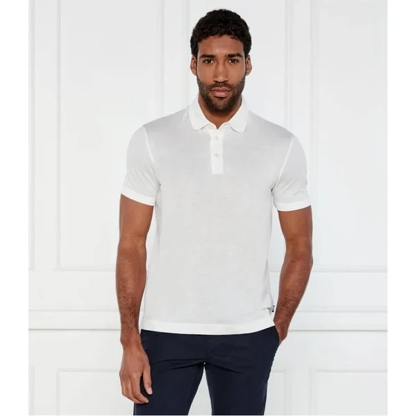 BOSS BLACK Polo tričko H-Press 28 | Regular Fit | s prímesou ľanu 62701520