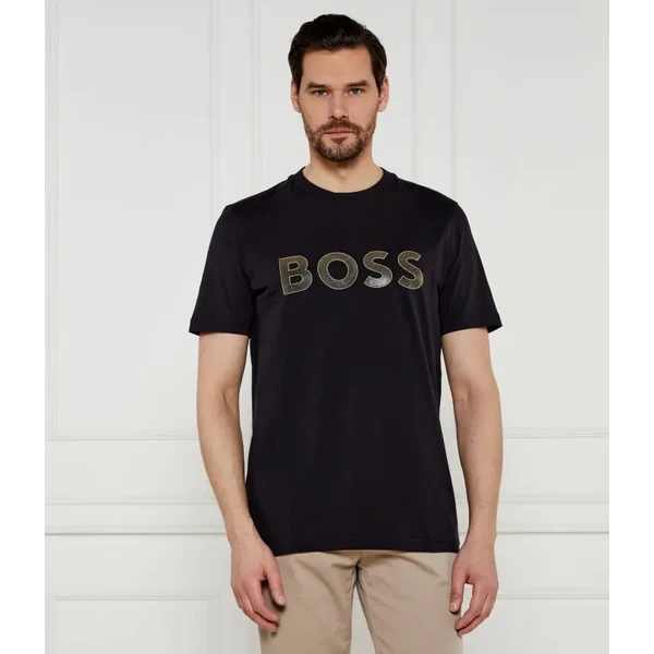 BOSS GREEN Tričko TL Logo | regular fit | stretch 62680305