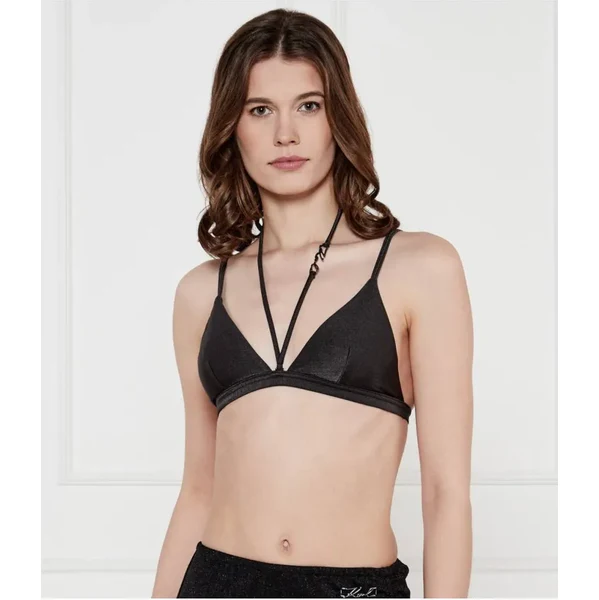 Karl Lagerfeld Horný diel bikín DNA Shine Halter 62619135