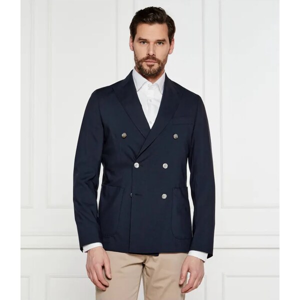 BOSS BLACK Vlnená sako C-Hanry-DB-252 | Slim Fit | stretch 62578798