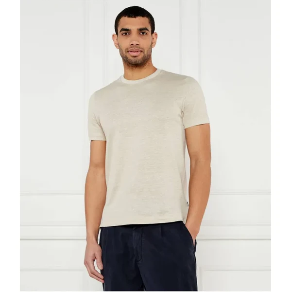 BOSS BLACK Tričko H-Thompson 28 | Regular Fit | s prímesou ľanu 62455347