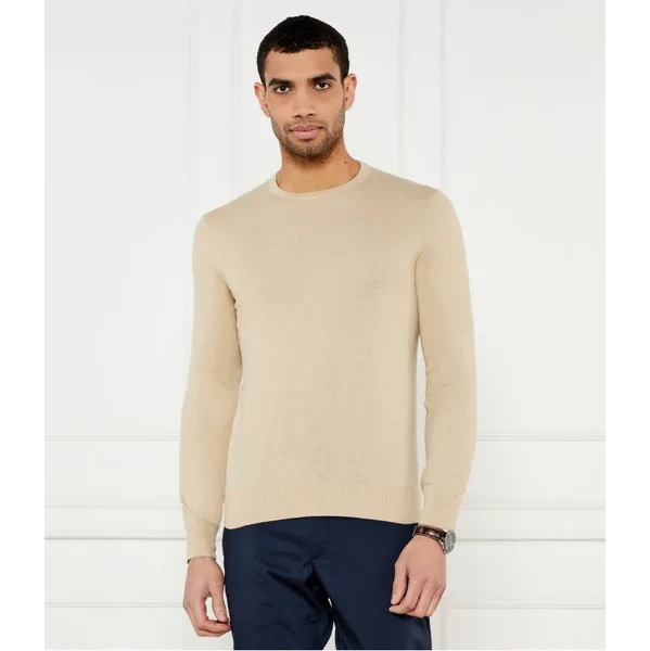 TIGER OF SWEDEN Sveter Connor L | Slim Fit | s prímesou ľanu 62407443