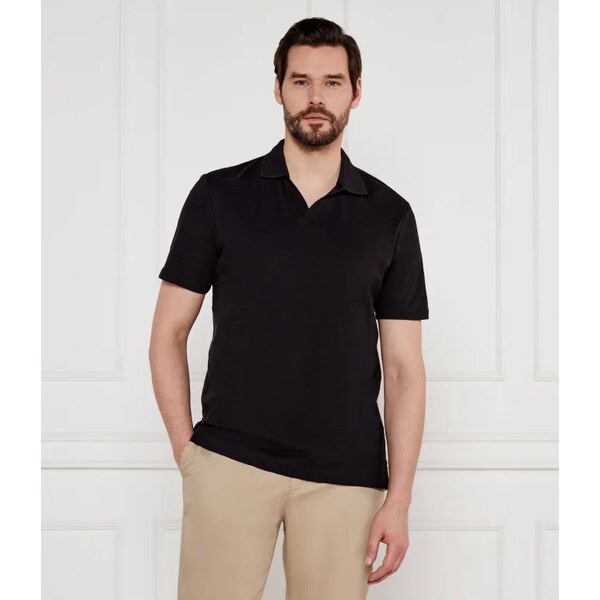 Calvin Klein Polo tričko | Regular Fit | s prímesou ľanu 62286300