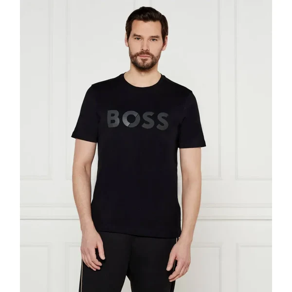 BOSS GREEN Tričko Tape Logo | Regular Fit 62286352
