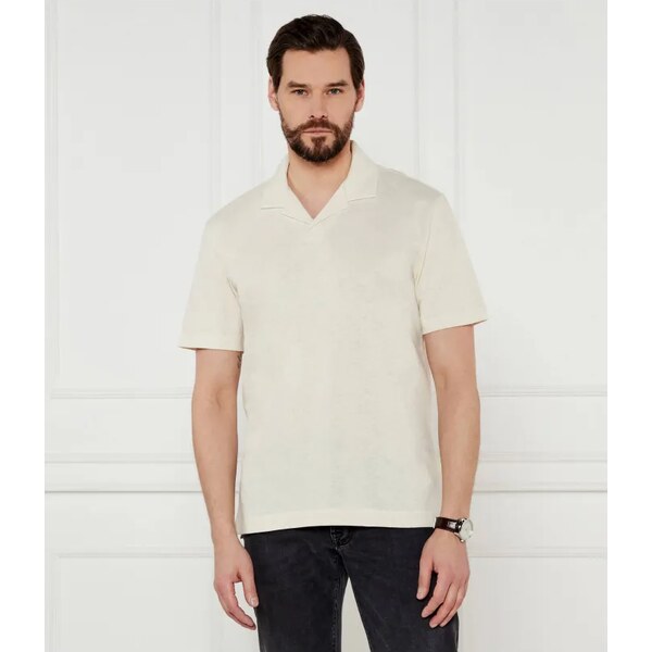 BOSS BLACK Polo tričko H-Ponti 28 | Regular Fit | s prímesou ľanu 62286241