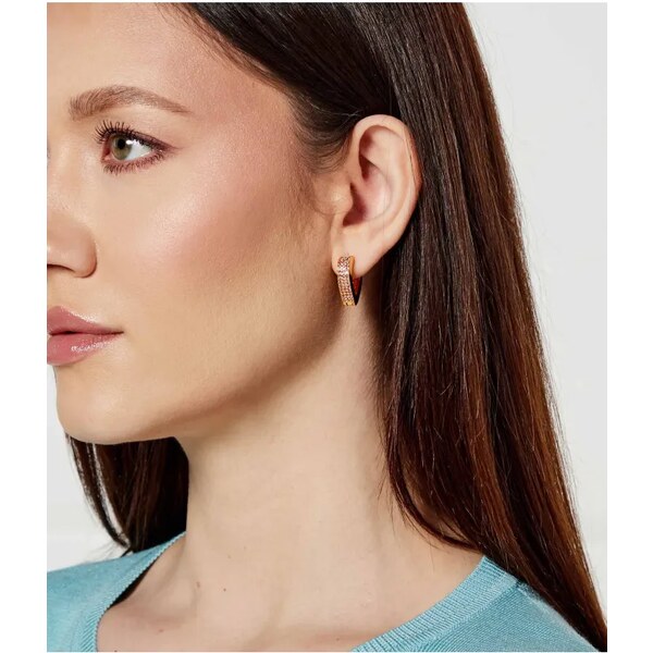 Kurt Geiger Náušnice 691-PAVE HEART HUGGIES 62257664