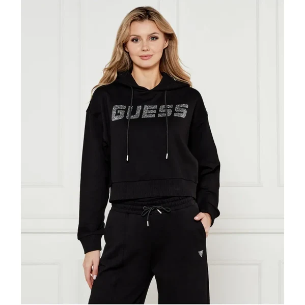 GUESS ACTIVE Mikina PRIMULA RHINESTONES | Cropped Fit 62263890