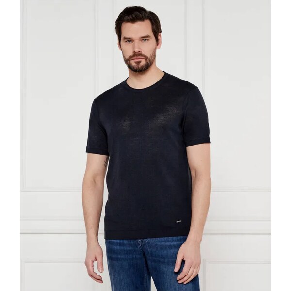 Joop! Tričko Marosor | Modern fit | s prímesou ľanu 62199379