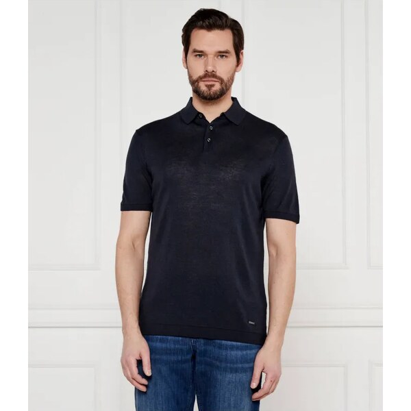 Joop! Polo tričko Maliosor | Modern fit | s prímesou ľanu 62180929