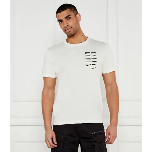 Calvin Klein Jeans Tričko SERIF BOX GRAPHIC | Regular Fit 61899976
