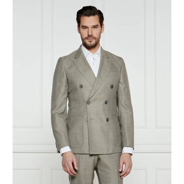 BOSS BLACK Vlnená sako C-Huge-DB-251 | Slim Fit 61838792