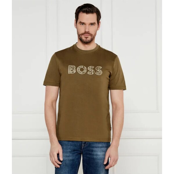BOSS ORANGE Tričko Te_logotexture | Slim Fit 61806501