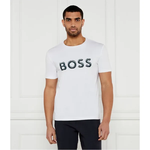 BOSS GREEN T-shirt Tee Logo | Regular Fit | stretch 61779567