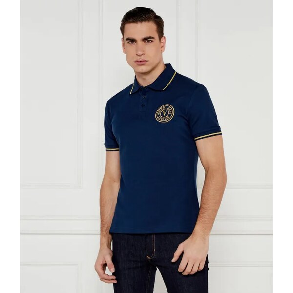 Versace Jeans Couture Polo tričko Met Embro | Slim Fit 61762215
