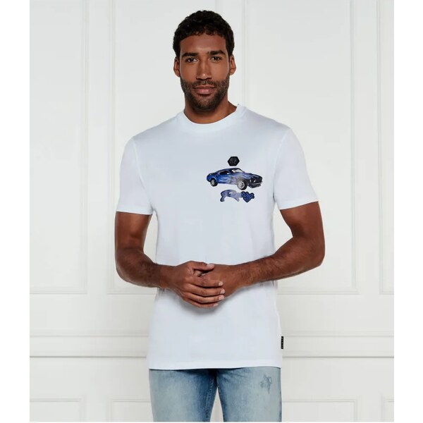 Philipp Plein Tričko Cars Racing | Regular Fit 61700611