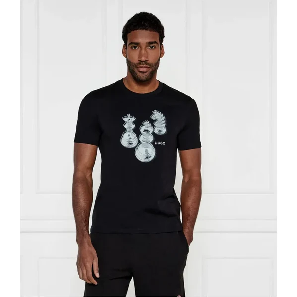 HUGO Tričko Dischach | Regular Fit 61703725