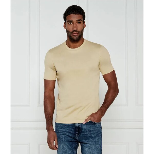 HUGO Tričko Dimerstee | Slim Fit | stretch 61695097