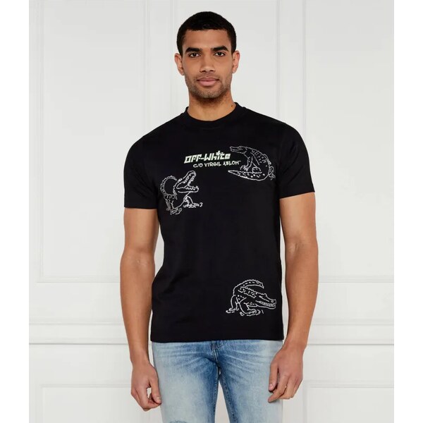 OFF-WHITE Tričko PARADIS | Slim Fit 61486816