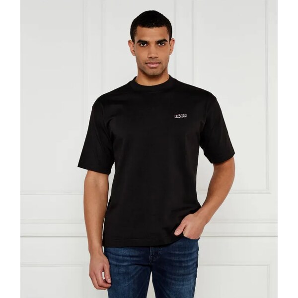 BOSS ORANGE Tričko Te_Mixdenim | Loose fit 61427769