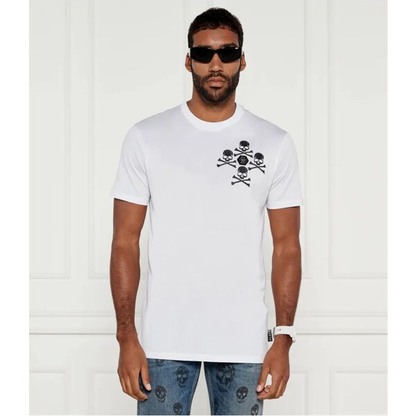 Philipp Plein Tričko Skull&Bones | Regular Fit 59748261
