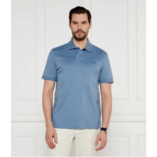 BOSS ORANGE Polo tričko Pe_Interlock | Regular Fit 61792011