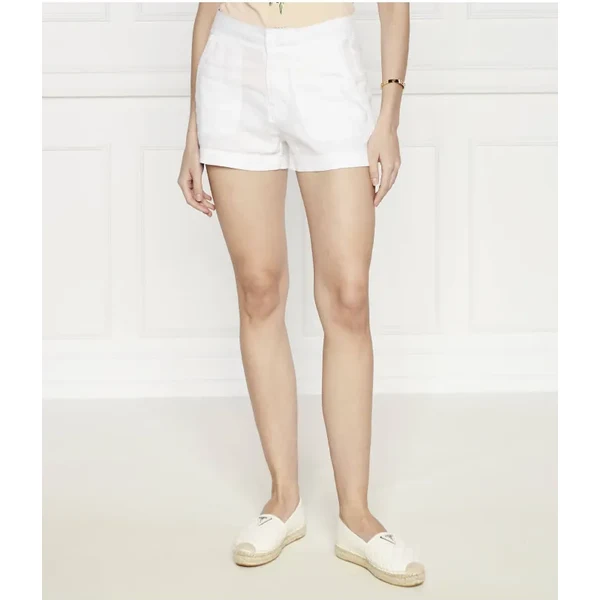 GUESS Ľanové šortky | Regular Fit 51223781