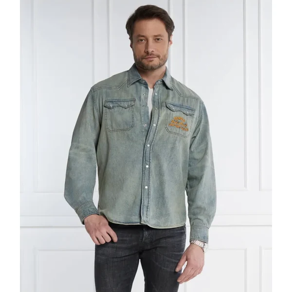 Kenzo Džínsová košeľa | Classic fit 50360760