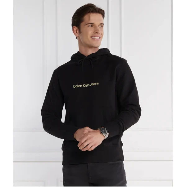 Calvin Klein Jeans Mikina SQUARE FREQUENCY LOGO | Comfort fit 50336504