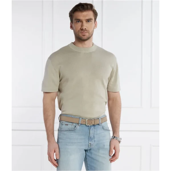 BOSS ORANGE Sveter Kruccio | Regular Fit | s prímesou ľanu 50330182