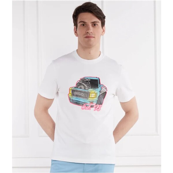 HUGO Tričko Damotoro | Relaxed fit 50206810