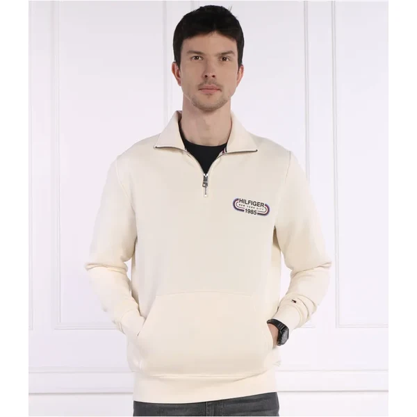 Tommy Hilfiger Mikina HILFIGER TRACK GRAPHIC HALF ZIP | Regular Fit 50203526