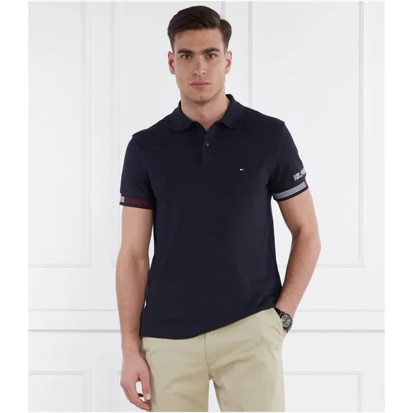 Tommy Hilfiger Polo tričko FLAG CUFF | Slim Fit 50021509