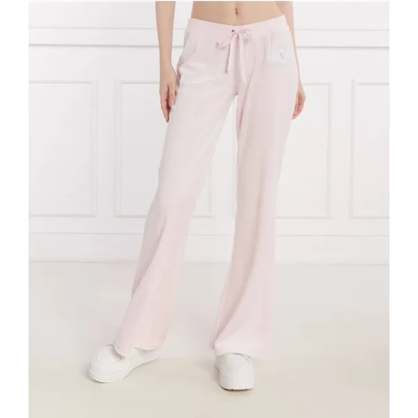 Juicy Couture Teplákové nohavice HERITAGE DOG CREST KAISA | flare fit 50017933
