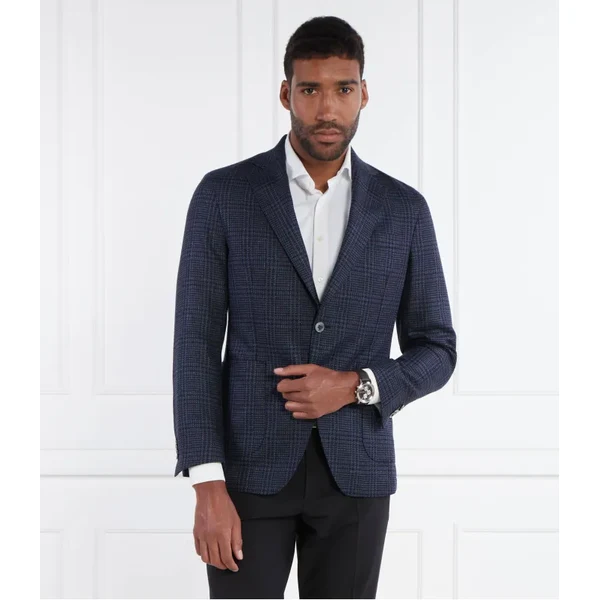 Oscar Jacobson Hodvábna sako Ferry Patch Soft | Regular Fit | s 50017918