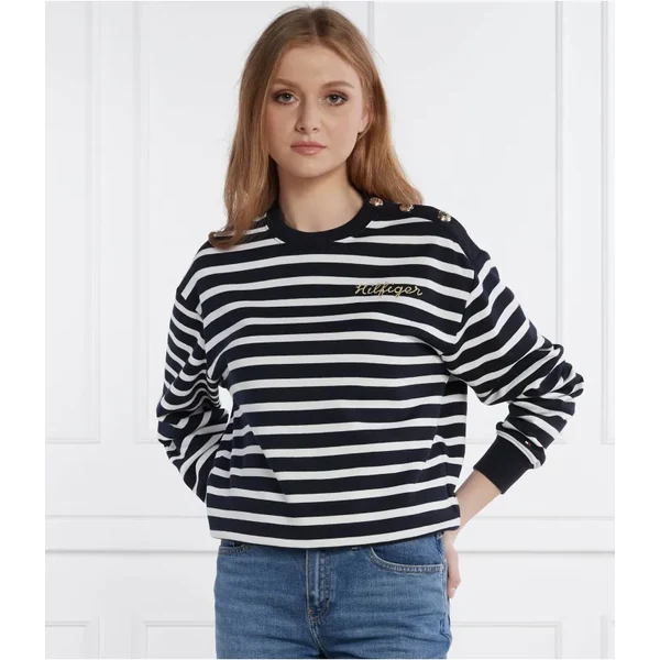 Tommy Hilfiger Mikina GOLD BUTTON | Regular Fit 49927132