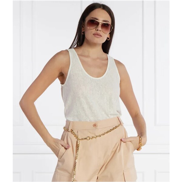 Pinko Ľanový top | Relaxed fit 49359220